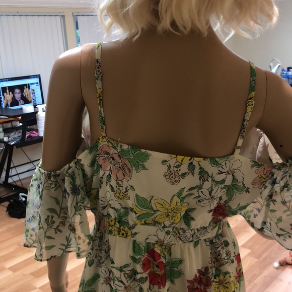 ⭐️ Bogo ⭐️ EUC Nanette Lepore BOHO Floral layered dress size 8 - Picture 9 of 11